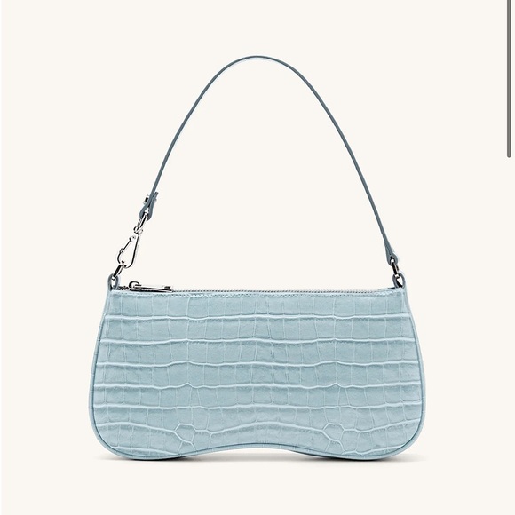 JW PEI Eva Shoulder Handbag Ice Croc - Picture 1 of 16